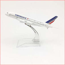 Air France model 16cm, metal with stand
