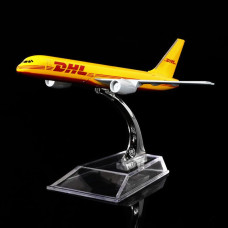 DHL model, 16cm, metal, with stand