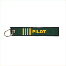 Pilot luggage tag, printed, both sides