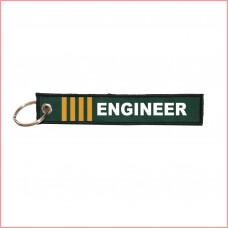 Aircraft engineer tag, printed, double sided