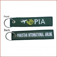 PIA tag, embroidery, both sides