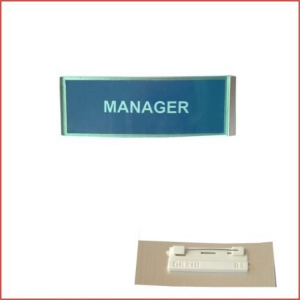Manager coat badge