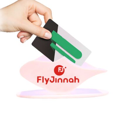 Fly Jinnah business card holder, acrylic, unique shape