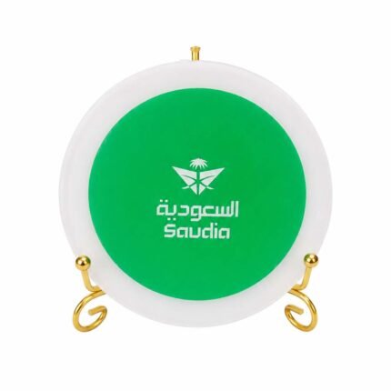 Saudia Air dispalay shield on metal stand, unique gift, office decoration